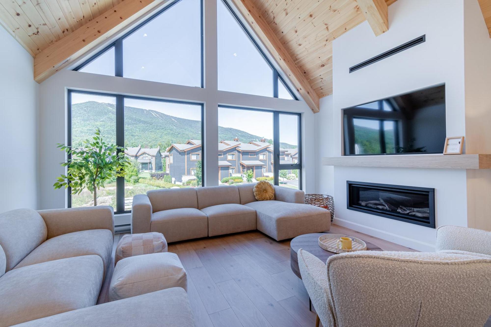 Sofa Villas Mont Sainte-Anne Beaupré Eksteriør billede